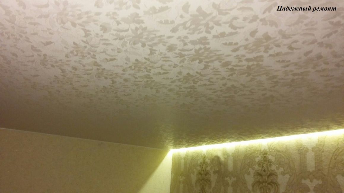 Текстурные натяжные потолки