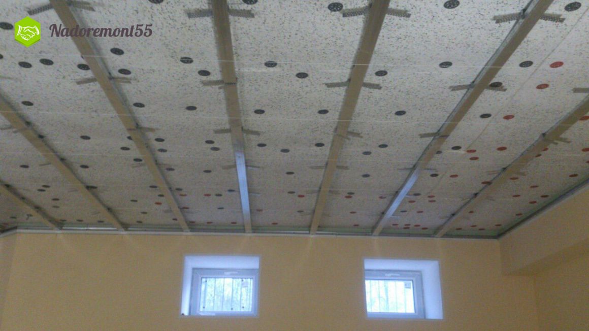 Шумоизоляция потолка